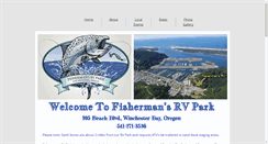 Desktop Screenshot of fishermansrvpark.com